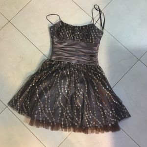 Short sparkly special occasion dress